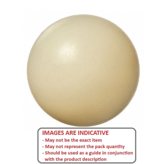 1120148 | BL-01905-NY (Each) --- Plastic Balls - 19.05 mm Nylon - Polyamide 6/6 - - Grade 2 Ball