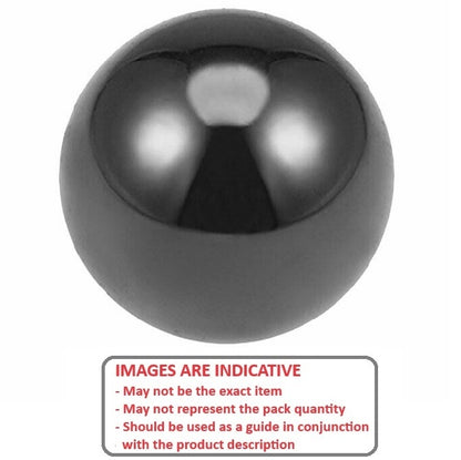 1093540 | BL-01000-MAGIF (PK-10) --- Metallic Balls - 10 mm Isotropic Ferrite - - Magnetic Ball
