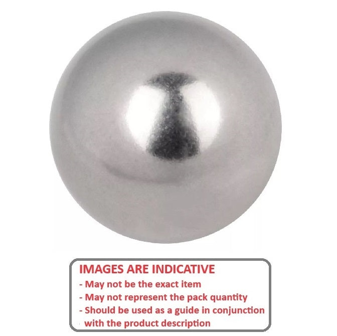 1042665 | BL-00300-T23-G100 (PK-10) --- Metallic Balls - 3 mm Ti-Gr23/Ti-6AL4V-ELI - ISO 3290 Grade 100 Titanium Alloy Ball