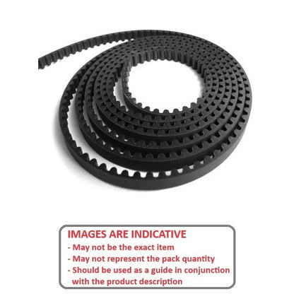 1060759 | B-050G-ST-0120-NF (Metre) --- Timing Lengths Belts - 5x12 mm - GT 5mm - Nylon Covered Neoprene Rubber with Fibreglass Belt