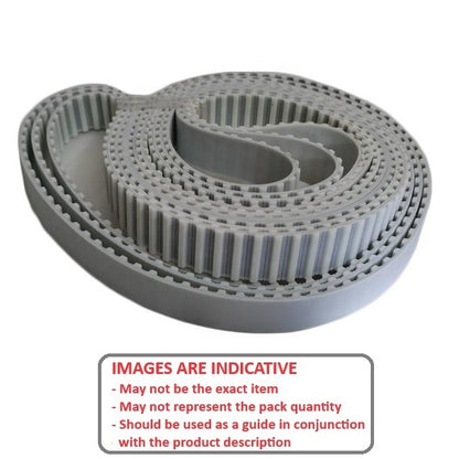 1208043 | B-MXL-0175-0064-PKG (Each) --- Inch Timing Belts - 175 tooth - 355.6x6.4 mm 2.032mm Pitch MXL - Polyurethane with Kevlar Cords Belt