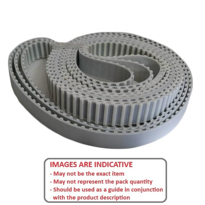 1211683 | B-MXL-0200-0032-PKG (Each) --- Inch Timing Belts - 200 tooth - 406.4x3.2 mm 2.032mm Pitch MXL - Polyurethane with Kevlar Cords Belt