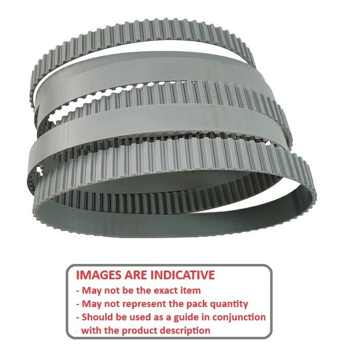 1179304 | B-MXL-0075-0032-PKG (Each) --- Inch Timing Belts - 75 tooth - 152.4x3.2 mm 2.032mm Pitch MXL - Polyurethane with Kevlar Cords Belt