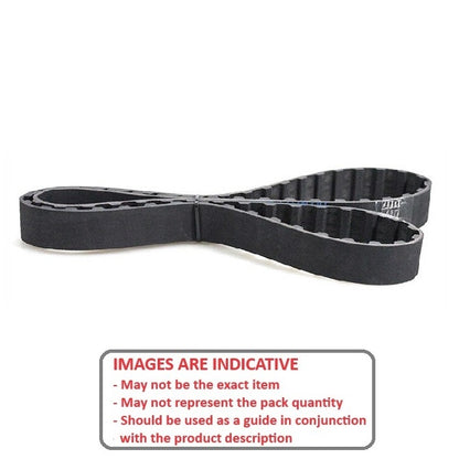 1211016 | B-100T-0196-0100-PSB (Each) --- Timing 10mm Pitch Belts - 196 tooth - 1960x T10 - Polyurethane with Steel Cords Belt