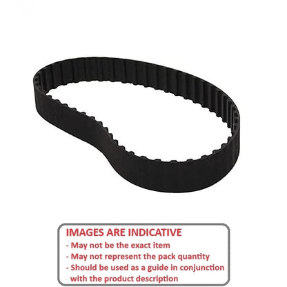 1127170 | B-XL-0021-0064-NFB (Each) --- Inch Timing Belts - 21 tooth - 106.68x6.4 mm 5.080mm Pitch XL - Nylon Covered Neoprene with Fibreglass Cords Belt
