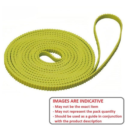 1220474 | B-40D-0324-0064-PPY (Each) --- Inch Timing Belts - 324 tooth - 671.652x6.4 mm 2.073mm Pitch 40DP - Polyurethane with Polyester Cords Belt