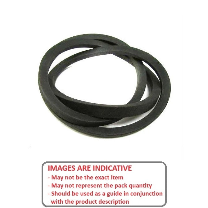 1227781 | M-64 (PK-2) --- Vee Belts - 1626.0 - 64.0 in. - mm - - - 10.0 x 5.5mm M 3L - Natural Rubber - Fabric Jacket Belt