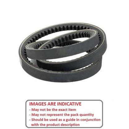 1228958 | BV16-04318-5VX1700 (Each) --- Wedge Belts - 4318 mm - - - 15.9 x 13.5mm Notched 5VX - Natural Rubber - Fabric Jacket Belt