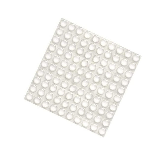 1233046 | RSB-35RS (Sheet) --- Polyurethane Self Adhesive Bumpers - Type Hemispherical 17.78x9.652 mm - Polyurethane Bumper
