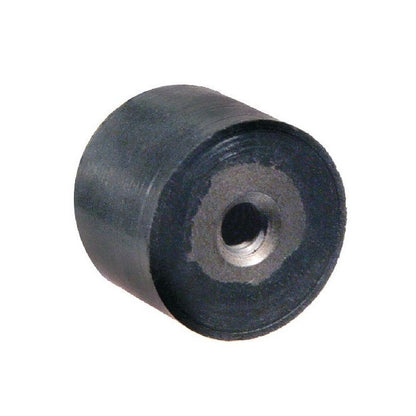 1168554 | FRB-22RS (Each) --- Cylindrical Female Thread Bumpers - 57.15x57.15 mm - 3/4-10 UNC - 19.05mm - - Neoprene Rubber Bumper