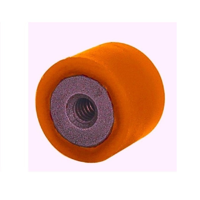 Cylindrical Female Thread Bumpers - 31.75x25.4 mm - 1/4-20 UNC -6.35mm- - Polyurethane