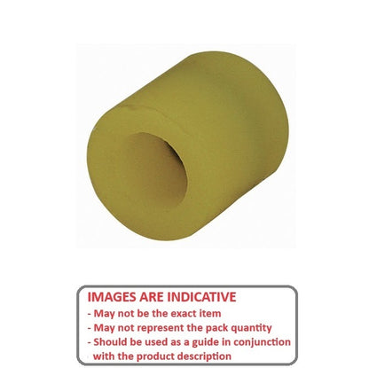 1144521 | AU-422RS (Each) --- Cylindrical Counterbored Bumpers - 31.75x25.4x9.53 mm - Polyurethane 40A Bumper