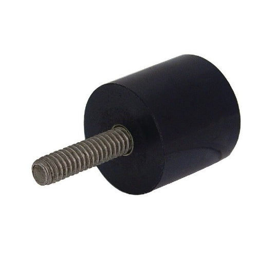Cylindrical Male Thread Bumpers - 38.1x31.75 mm - 3/8-16 UNC -9.53mm- - Polyurethane