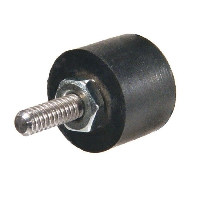 Cylindrical Male Thread Bumpers - 19.05x15.875 mm - 5/16-18 UNC -7.94mm- - Polyurethane
