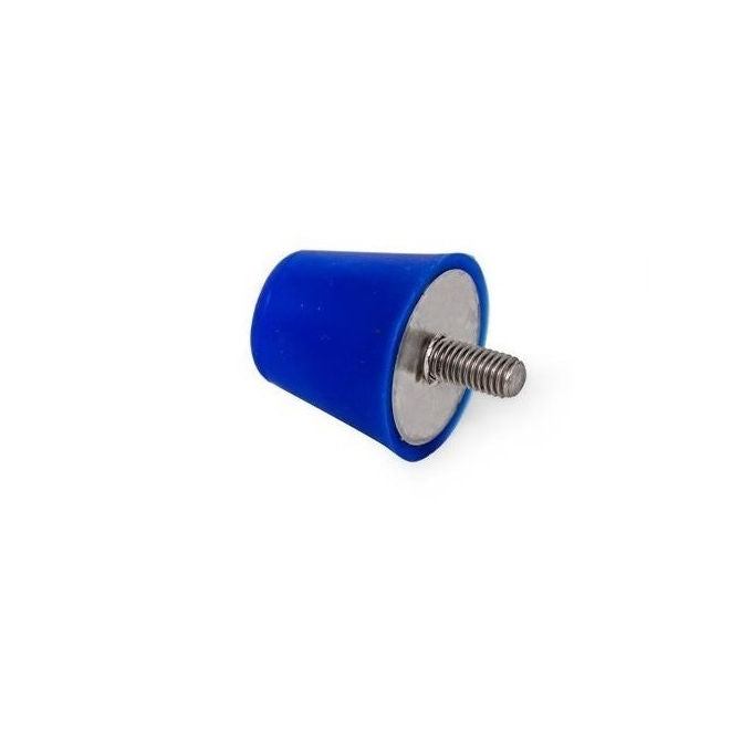 1164441 | AU-903RS (PK-3) --- Cylindrical Male Thread Bumpers - 50.8x31.75 mm - 3/8-16 UNC - 9.53mm - Standard - Polyurethane Bumper