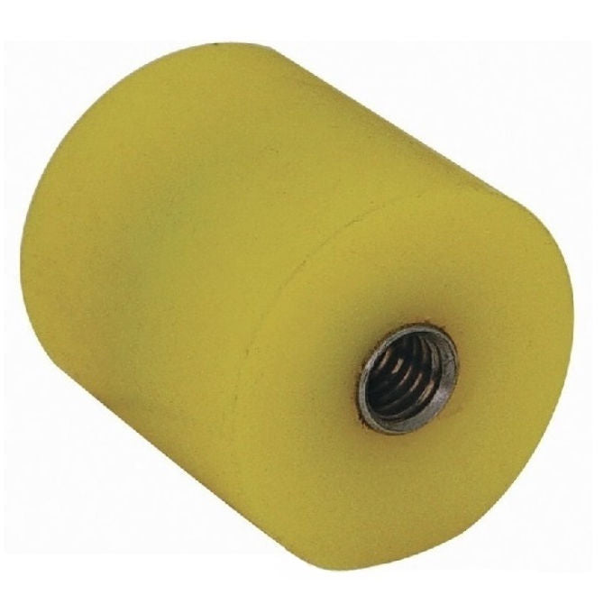 1152316 | AU-412RS (Each) --- Cylindrical Female Thread Bumpers - 38.1x31.75 mm - 3/8-16 UNC - 9.53mm - - Polyurethane Bumper