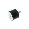 Bobbin Mounts - 10x8 mm - M4x0.7 - Natural Rubber