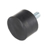 Buffer Mounts - 40x40 mm - M8x1.25 - Natural Rubber