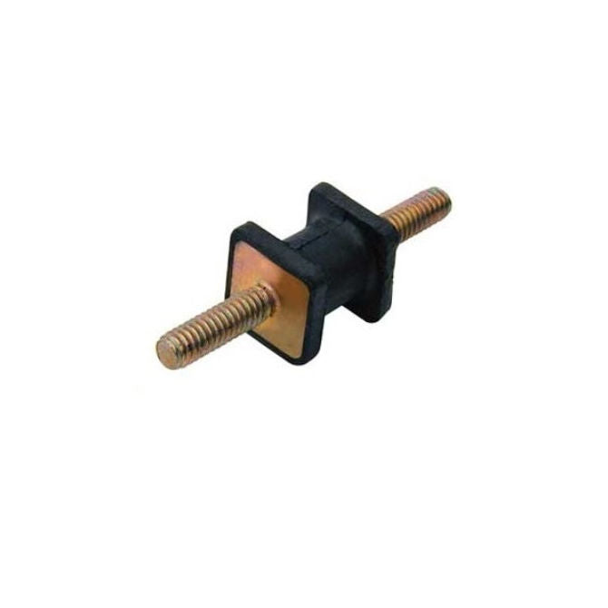 1101466 | CMM013-14-042C-R60SQ (Each) --- Square Base Bobbin Mounts - 12.7x14.3 mm - 8-32 UNC - 32 TPI - - Natural Rubber Mount