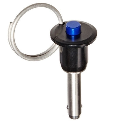 Ball Lock Pins - 9.53x12.7 mm - 304 Stainless Steel Shank / Aluminium Handle Button Handle Pin