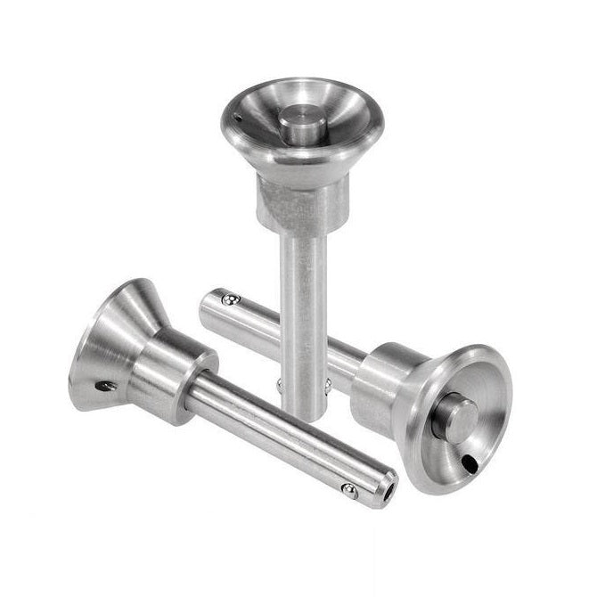 Ball Lock Pins - 4.76x25.4 mm - 304 Stainless Steel