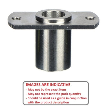 1087823 | BLP-095-B-REC-S3 (Each) --- Ball Lock Flanged Receptacles Pins - 9.53 mm B 23.19 mm - Steel Pin