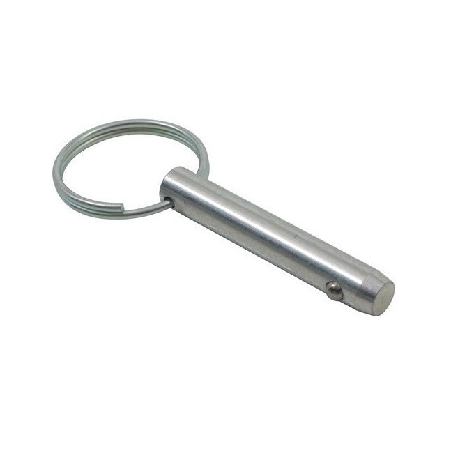 Pins - Ball Lock - Keyring Style - Single Ball - 300 Grade Stainless Steel