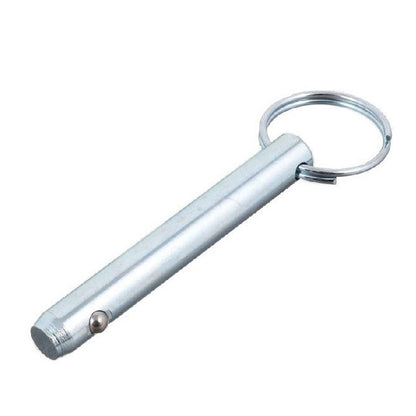 1121906 | BLP-191-0762-K1-C (Each) --- Ball Lock Pins - 19.05x76.2 mm - Carbon Steel Keyring Style Pin