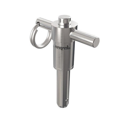 1088339 | BLP-095-0635-THD-S17 (Each) --- Ball Lock Pins - 9.53x63.5 mm - 17-4 PH Stainless No Shoulder Pin