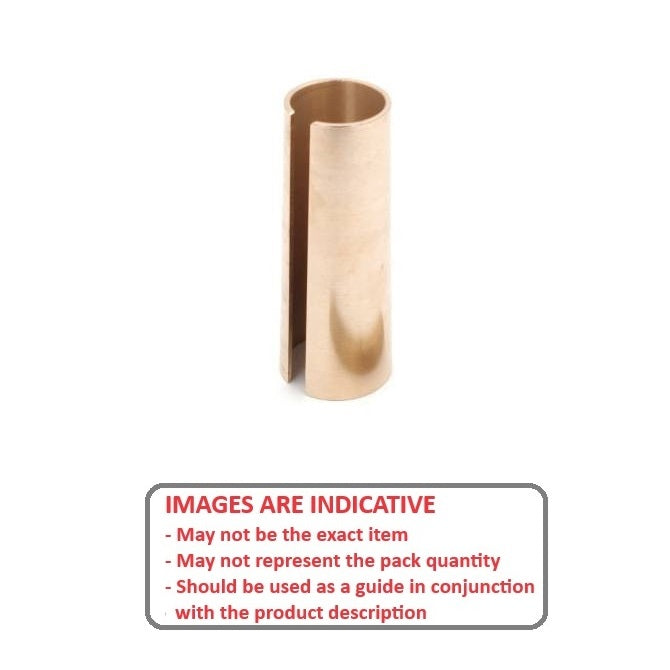 1069924 | RB-064-060-090-B (Each) --- Bore Reducers - 6.35x6x9 mm - Brass Reducer