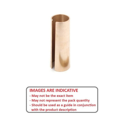 1069924 | RB-064-060-090-B (Each) --- Bore Reducers - 6.35x6x9 mm - Brass Reducer