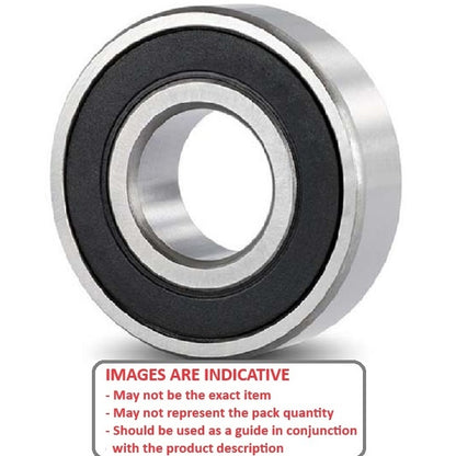 1081131 | S688A-2RS-MC3 (Each) --- Single Row Ball Bearings - 8x16x5 mm Unflanged - Stainless Steel AISI 440C Bearing
