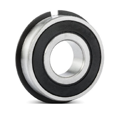 1098445 | 6001-2RS-NR-ECO (Each) --- Single Row Ball Bearings - 12x28x8 mm with Snap Ring - Chrome Steel SAE 52100 Bearing