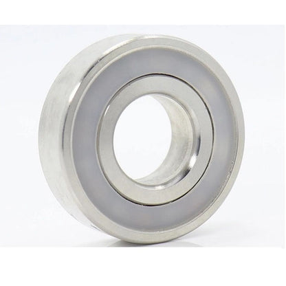 1108831 | S316-6802-2PE (Each) --- Single Row Ball Bearings - 15x24x5 mm Unflanged - Stainless Steel 316 Similar to A4, 18-10 Bearing