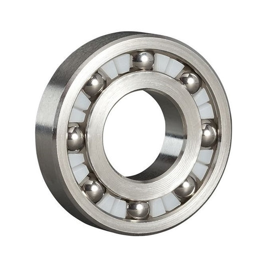 Single Row Ball Bearings - 6.35x19.05x7.144 mm - Stainless Steel 316 Similar to A4, 18-10 