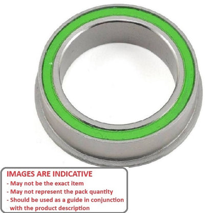 1060702 | FMR115-2RG-ECO (Each) --- Single Row Ball Bearings - 5x11x4 mm Flanged - Chrome Steel SAE 52100 Bearing