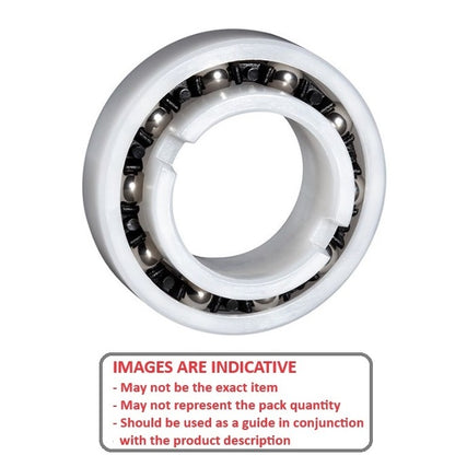 1111704 | KMS-1254 (Each) --- Pool Equipment Bearings - 15.875x28.575 - 6.350 / 11.113 - Acetal Bearing