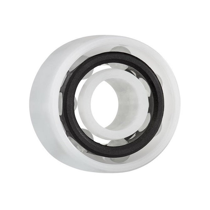 Plastic Bearings - 6.35x19.05x9.525 mm - Acetal with Glass Balls