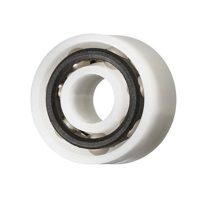1102015 | P-DR-R8B-AS6 --- Plastic Bearings - 12.7x28.575x11.113 mm - Acetal with Stainless 316 Balls