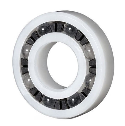 1058774 | P-R1106-AGL --- Plastic Bearings - 4.763x15.875x4.978 mm - Acetal with Glass Balls