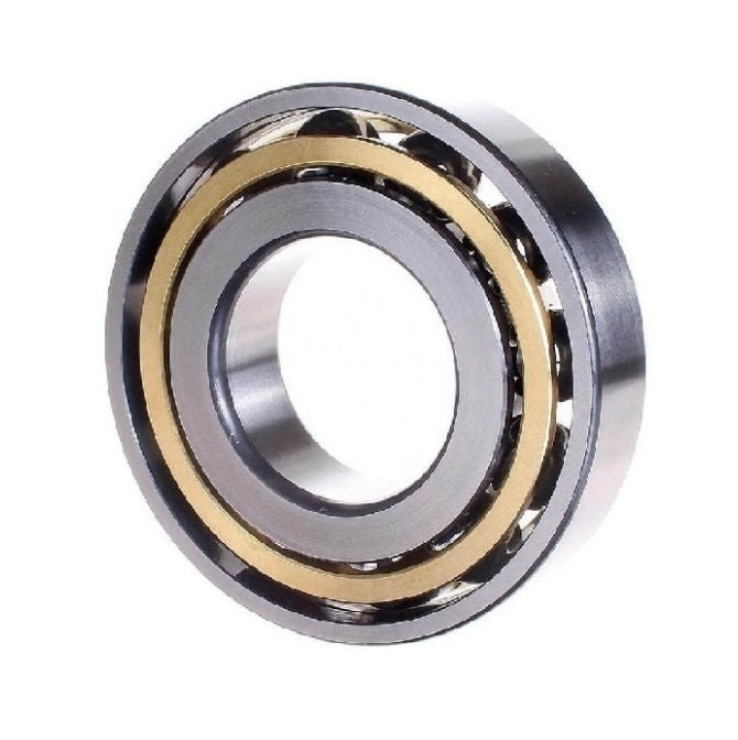 1098727 | 7201B (Each) --- Angular Contact Bearings - 12x32x10 mm Single Row Ball - Chrome Steel SAE 52100 Bearing