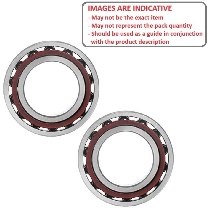 1081154 | 708-30-T9H-DFM-JP5 (5 Pcs) --- Angular Contact Bearings - 8x22x7 mm - Chrome Steel SAE 52100 - High Speed Polyamide Cage