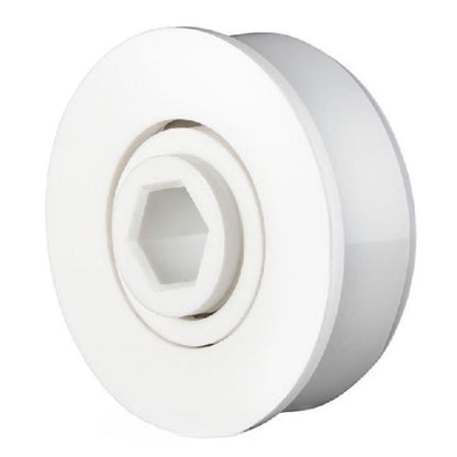 1094608 | CB-574-111H-18-PS (PK-10) --- Conveyor Bearings - 11.11x57.4x17.78 mm / 15.24 mm Single Row - Polypropylene Races with Stainless Steel 316 Balls Bearing