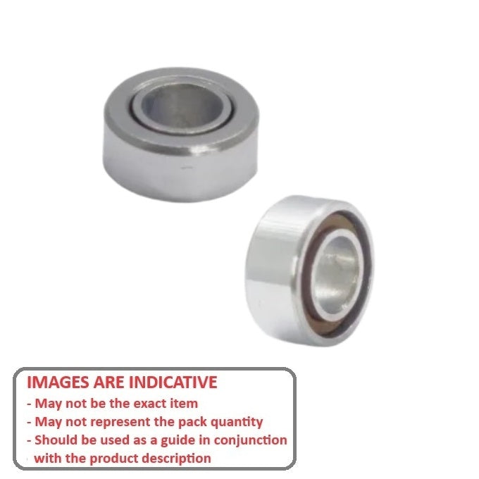 1046439 | SR144-D28-CSN-ZE-TO (Each) --- Dental Applications Bearings - 3.175x6.35x2.381 mm
