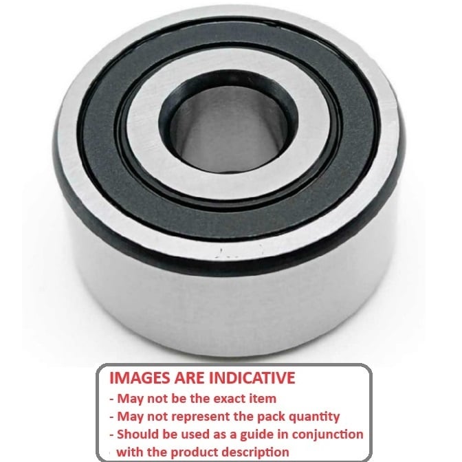 1091871 | 5200-2RS --- Angular Contact Bearings - 10x30x14.3 mm - Chrome Steel SAE 52100
