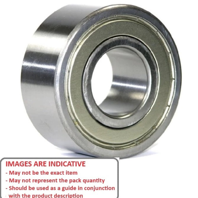 1098340 | S5201-2RS-ECO --- Angular Contact Bearings - 12x32x15.9 mm - Stainless Steel AISI 440C