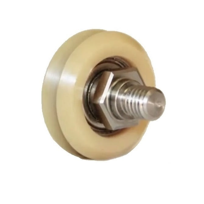 Studded Guide Wheels Dual Vee - Guide Wheel Size Reference 2 - 30.7x11.13 mm - Polymer