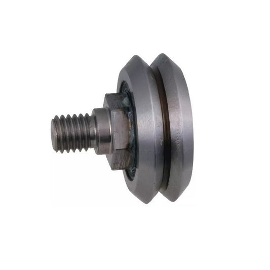 Studded Guide Wheels Dual Vee - Guide Wheel Size Reference 3 - 45.8x15.88 mm - Chrome Steel SAE 52100 with Seals