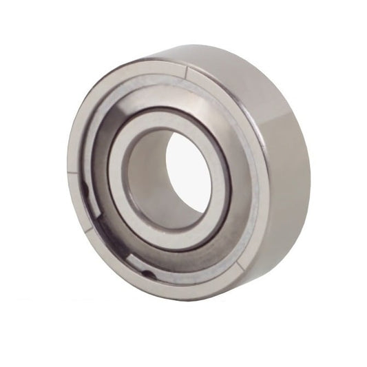 1037106 | SR1B-FF-MC34-GR7-R-L23 (40 Pcs) --- Single Row Ball Bearings - 1.397x4.763x2.779 mm - Stainless Steel AISI 440C - Ribbon Retainer Low Torque