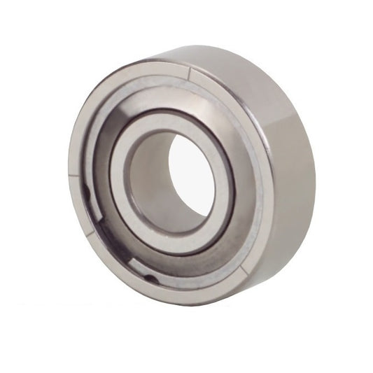 Single Row Ball Bearings - 3x8x4 mm - Stainless Steel AISI 440C - Ribbon Retainer Low Torque